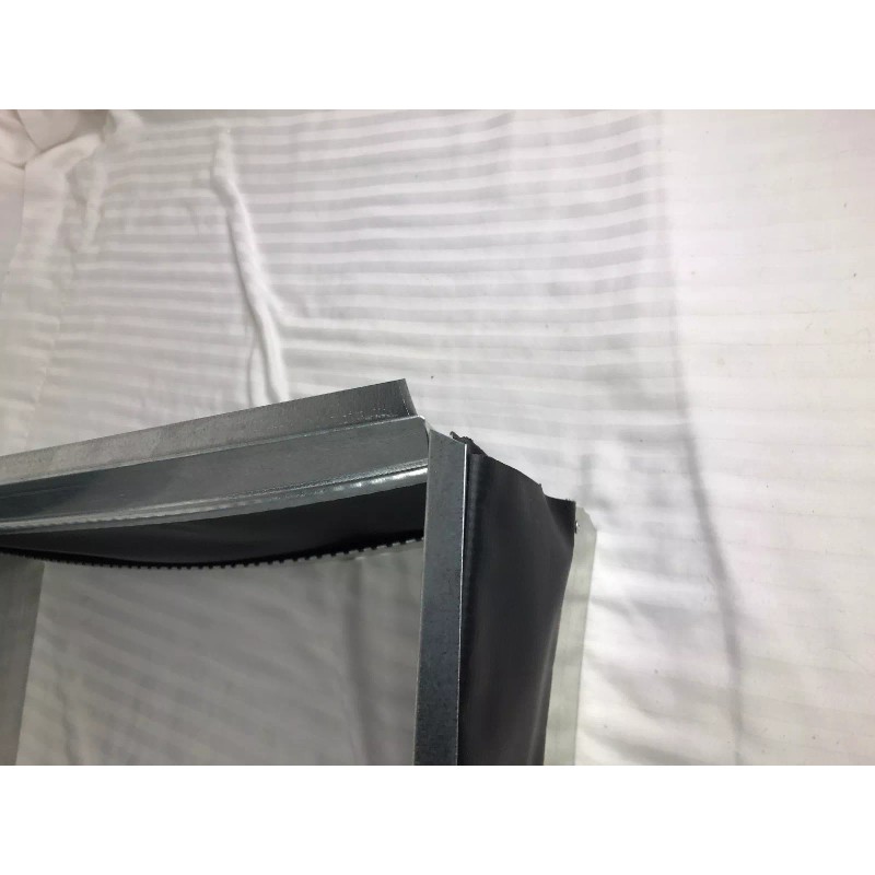 tinman 12 X 12 Inches CARLISLE FLEXIBLE DUCT CONNECTOR CANVAS