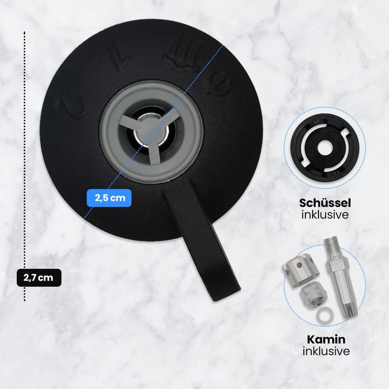 Anakel Home Replacement Pressure Control Valve Compatible with Monix iRapid