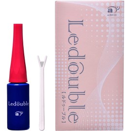 Ledouvre 0.3 fl oz (8 ml), Double Layer, Teardrop Bag, Coating Type, Waterproof Type, Bangs Keep,