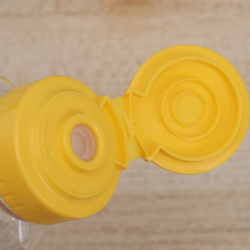 Cabilock Bear Honey Bottle Flip Top Lid Cap with Jar