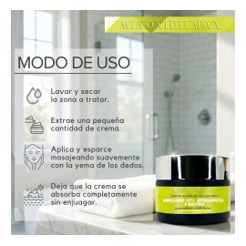 Barba Bigote Cejas Cabello Minoxidilmax Crema 60g