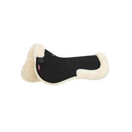 LeMieux Merino+ Half Pad - Black/Natural Medium
