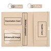 KMANGMAN 1 x Felt Vaccination Certificate Cover, Maternity Log Cover