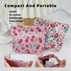AfitLulu 2 Pack Small Cosmetic Bag PU Leather Small Purse
