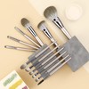 BANFI Makeup Brush Set with Square Stand Case, 12 Pieces,