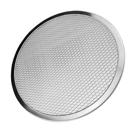 Prettyia 6" to 17" Aluminium Mesh Pizza Screen Baking Tray Nets Heavy Duty Bakeware - Silver, 12inch