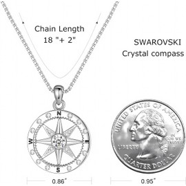 FANCIBAND Graduation Gifts For Her 2025 Silver Necklaces For Women Grad Gift Students Granddaughter Daughter Best Friends Coworker Classmate