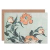 Artery8 Hokusai Poppies Flowers Japenese 1833 Fine Art Greeting Card