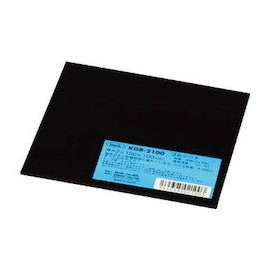 Hikari Rubber Plate 3.9 x 0.08 inch (100 mm) x 0.1 inch (2 mm) KGR-2100
