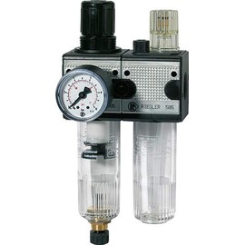 RIEGLER Multifix 100567-CL 12 K-HA Maintenance Unit 2-Piece with PC Container BG 1 G 3/8 Pack of 1