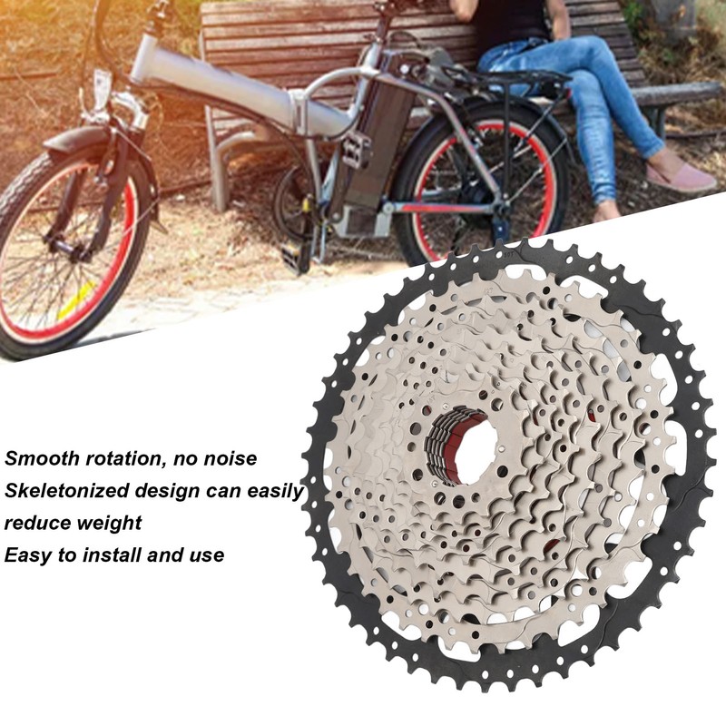 11 Speed 12‑50T Freewheel 11 Speed Cassette Aluminum Alloy Bike