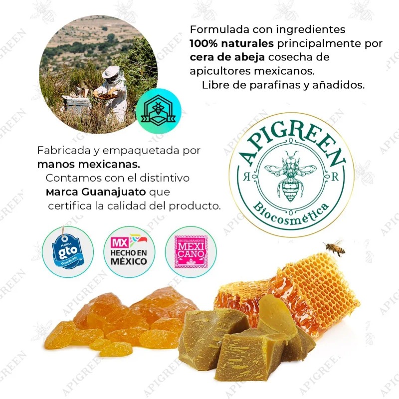 Cera Española Apigreen Pre Y Post Depilatorios Piel Sensible