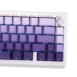 Sumgsn 134 Keys PBT Doubleshot Keycaps OEM Profile Side Pint Keycaps Fit for 61/64/87/104/108 Cherry Mx Switches Mechanical Keyboard