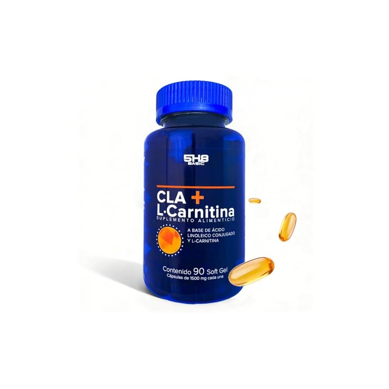 L-Carnitina + CLA Ácido Linoleico Conjugado 5H8 NUTRITION