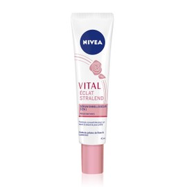 NIVEA Vital 3-in-1 Embelliser Serum for Mature Skin (1 x 40 ml), Face Serum with Rose Petal Oil & Lumicinol, Face Care for Women, Anti-Ageing and Anti-Wrinkle