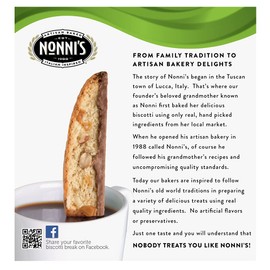 Nonni's Biscotti, Toffee Almond, 8 Count, 6.88 Ounce