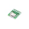 ARCELI Micro USB DIP Adapter 5-Pin Female B Type PCB