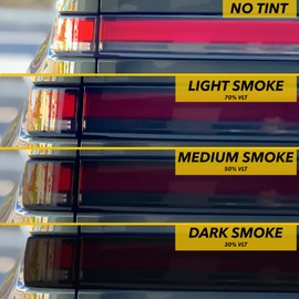 Tail Lights Clear PPF Shield for Rivian R1T & Rivian R1S 2021-2025, Clear 8mil / Taillamp Cover - Durable 8mil Paint Protection Film Guard