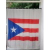 Unbranded Puerto Rican Flag Design Shower Curtain