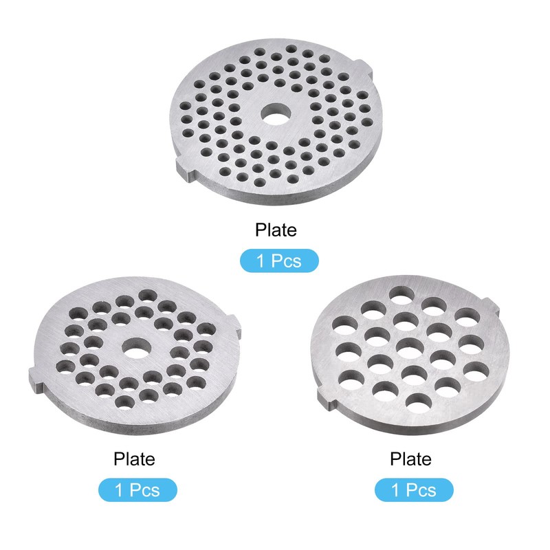 sourcing map Meat Grinder Plate 3mm 5mm 7mm Stainless Steel