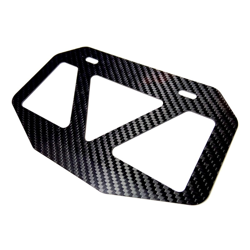 Rise Twill Dry Carbon License Frame M Moped 50cc -