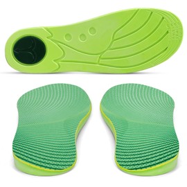 Supination Correction Insoles for Men and Women, O/XO Leg Orthopedic Corrective Insoles and Arch Support Comfort Cushion Inserts for Bow Legs, Foot Alignment, Posture Improve (S: M 6-7.5/W 7.5-9)