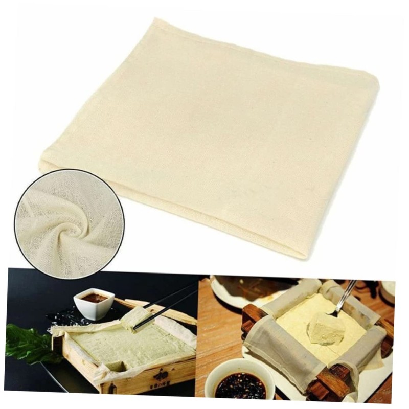 STOBAZA 3sets 2pcs Multi Use Straining Cloth Reusable Cheese Cloth