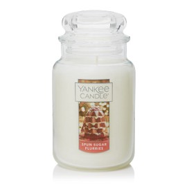 Yankee Candle Spun Sugar Flurries Large Jar Candle - New for 2022!