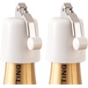 Uinxan 2-Pack Wine Bottle Stopper, Wine Bottle Plug with Silicone