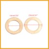 Partuto 14mm Inner Dia Copper Crush Washers Flat Sealing Gaskets