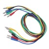 Magnetic Test Leads Kit Soft Flexible 5 Colour 4mm Banana