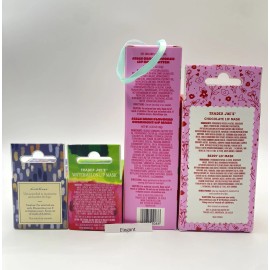 Trader Joe's 4 Packs  Trader Joe's Vanilla Watermelon Jelly Bean Duo Chocolate Berry Lip Mask