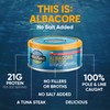 Wild Planet Albacore Wild Tuna, No Salt Added, Canned Tuna,