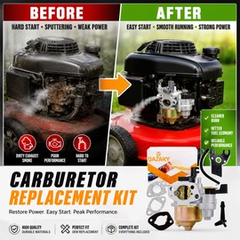GX160 GX200 Carburetor Replacement for Small Engines – Metal Carb Kit for Generator, Mower & Pressure Washer