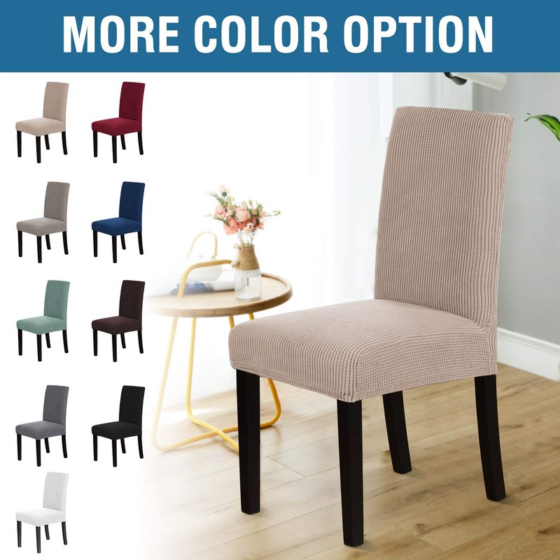 Smarcute Dining Chair Covers Stretch Removable Washable Chair Covers Chair