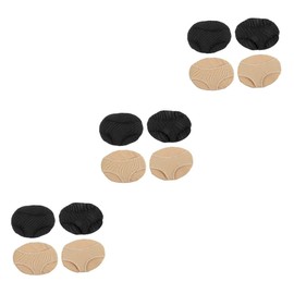 LALAFINA 6 Pairs Forefoot Pad Arch Support Shoe Insoles Heel Grips Liner Heel Shoe Grips Non Slip Shoe Grips Gel Insoles for Men Metatarsal Pads for Men Man High Heel Front Feet