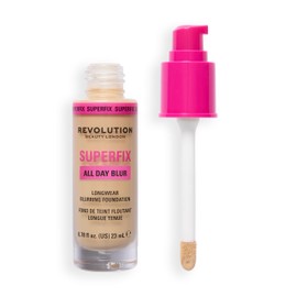 Revolution Superfix Blur Longwear Foundation, F2.5NC, 23ml