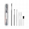 6-piece earpick set, earwax removal spring, ear flap, earplug, ear