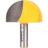Yonico Round Nose Core Box Router Bit 2-1/4-Inch Diameter 1/2-Inch