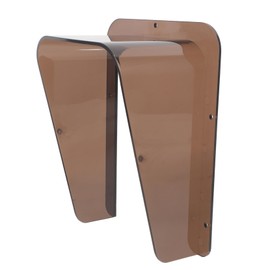 Levemolo Outdoor Door Bell Cover Acrylic Rain Cover for Doorbell Access Control Machine Reader Protection