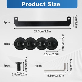 Starlink Mini Sunroof Suction Cup Mount for Stable Satellite Reception, Suction Cup Mount for Windshield & Sunroof, High Strength Suction Cup for Cars, RVs, Boats and Trucks