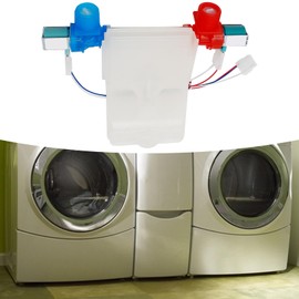 VIKKSAER W10869800 Washing Machine Inlet Valve, Replacement for Some Whirlpool, Amana, Maytag, Inglis, Kenmore, Crosley General Electric Washers, Replaces W11038689 WTW4950HW2