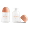 Annabella 140 ml Breastmilk Storage Bottles with Lids, Wide Mouth