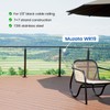 Muzata 300 ft 1/8" Black Stainless Steel Cable Railing System