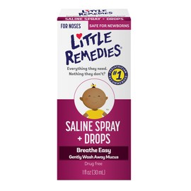 Little Remedies Little Remedies Noses Saline Spray Drops, 1 Fl Oz