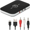 Bluetooth 5.0 Transmitter Receiver, 2-in-1 Wireless Portable Stereo Audio Adapter,