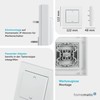 Homematic IP Rocker Switch for Brand Switches - with Arrows