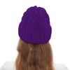 Rosoz Beanie for Women,Winter Warm Beanie Tail Soft Stretch Cable