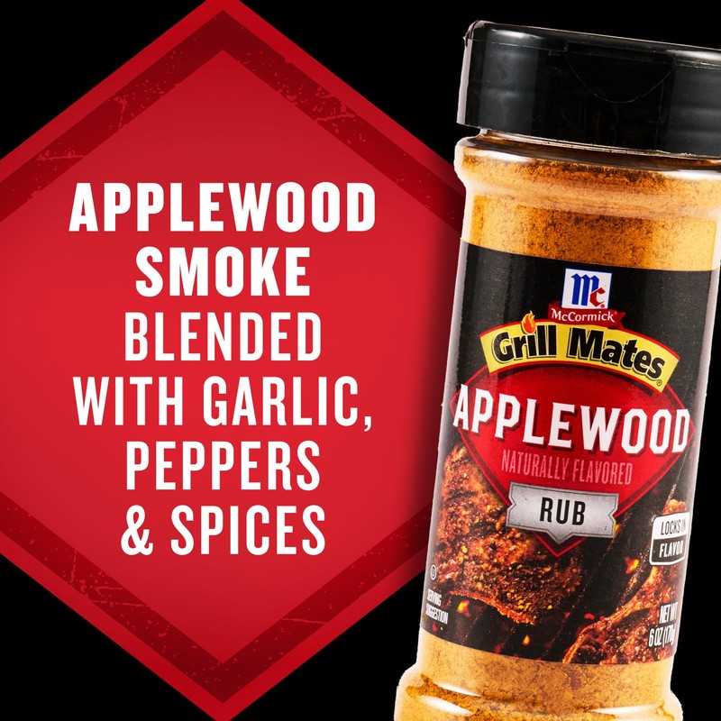 McCormick Grill Mates Applewood Rub, 6 oz