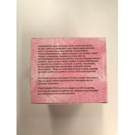 Face Firming Cream with Hibiscus and Honey: Anti-Aging Neck & Décolleté Moisturizer with Peptides Fortified Collagen - Day & Night Skin Tightening Cream for Women, Hydratant and Anti-Wrinkle - 1.7 Oz